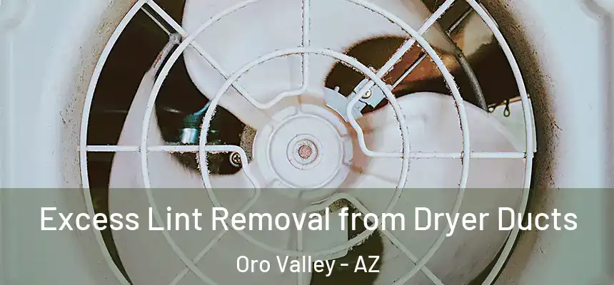 Excess Lint Removal from Dryer Ducts Oro Valley - AZ